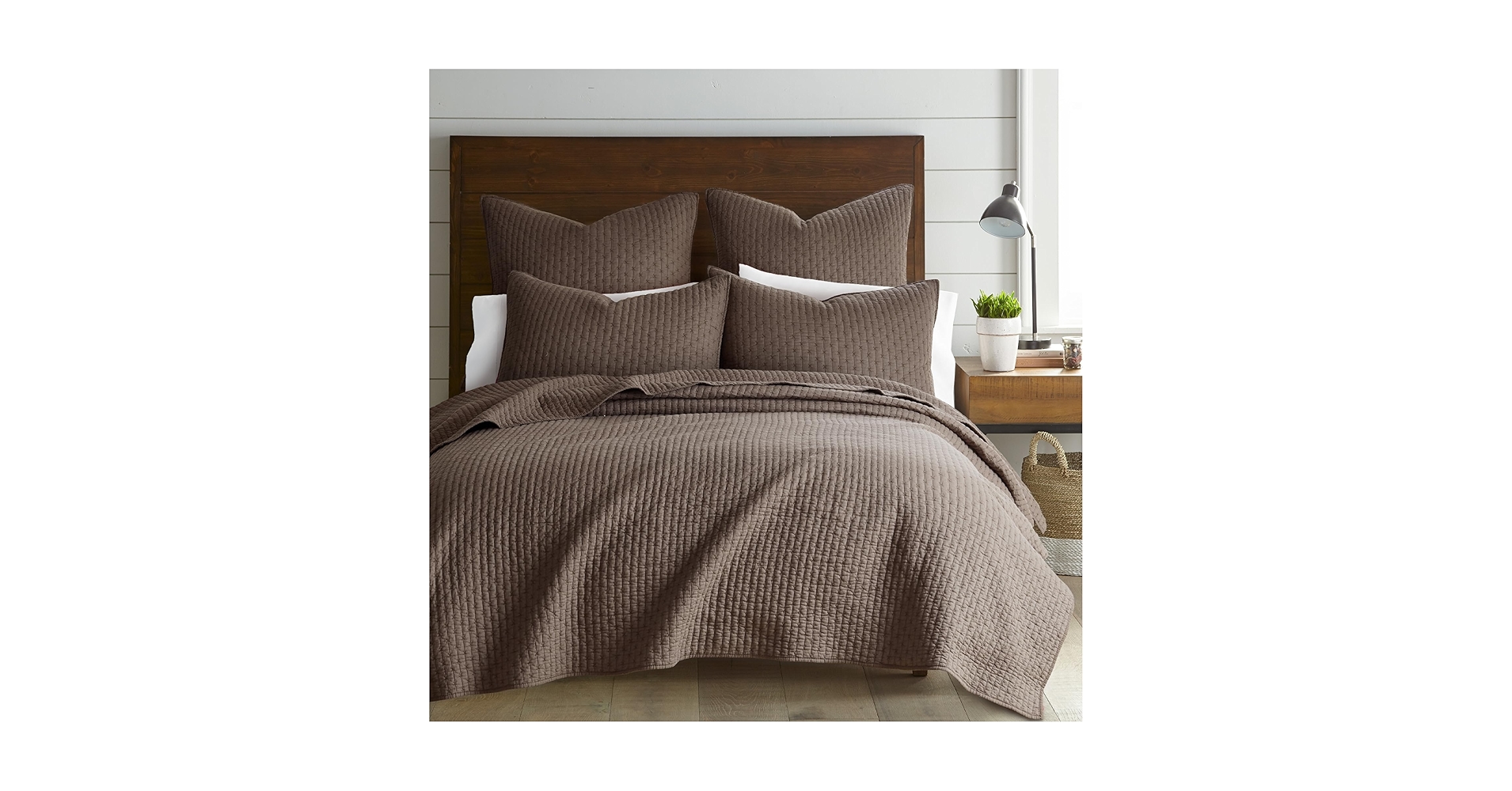 Amazon.com: Levtex Home Cross Stitch Reversible King/Cal